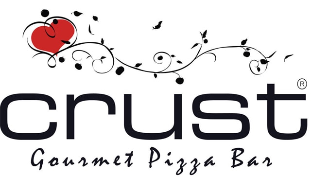 Crust Gourmet Pizza Logo